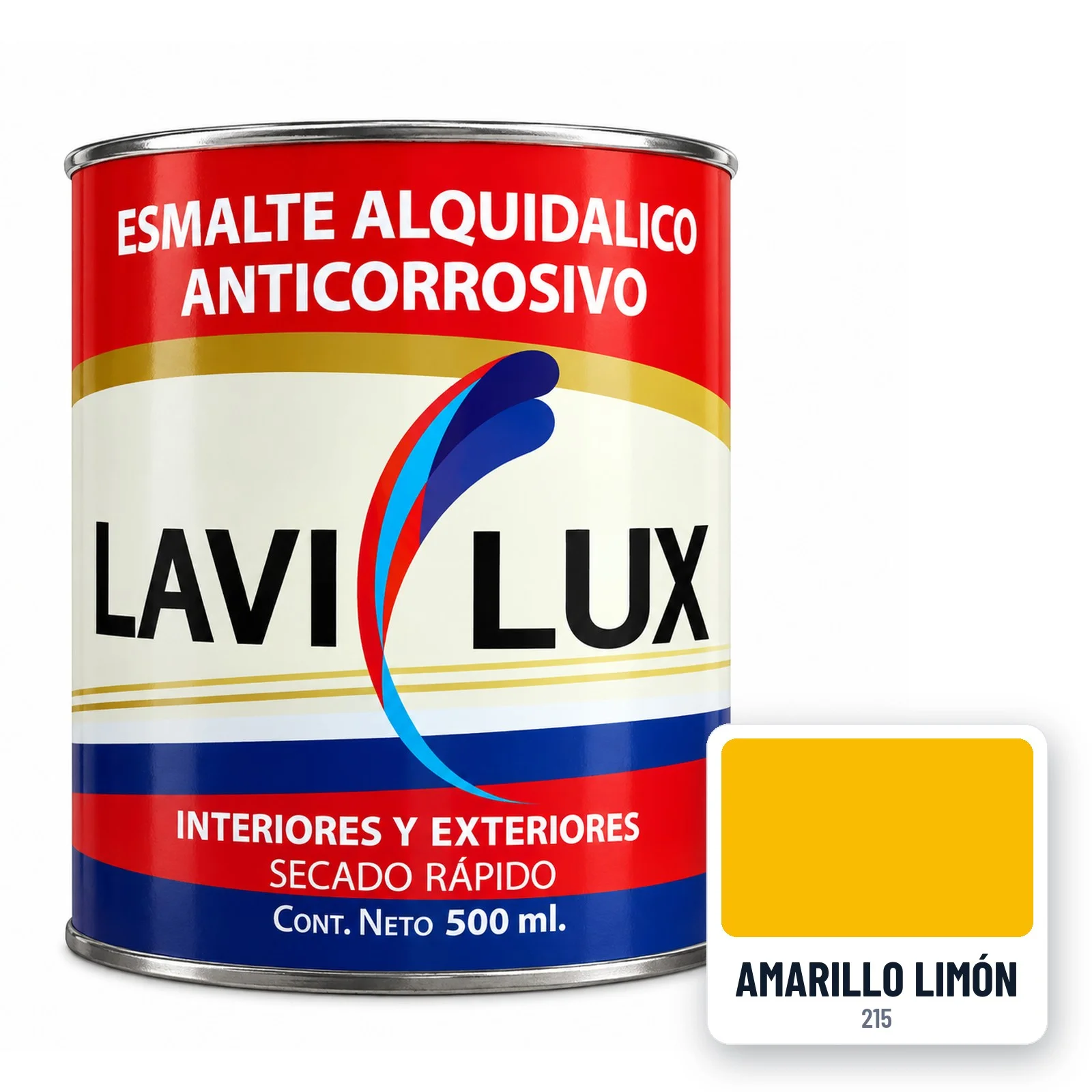 Esmalte Lavilux Amarillo limón 500 ml