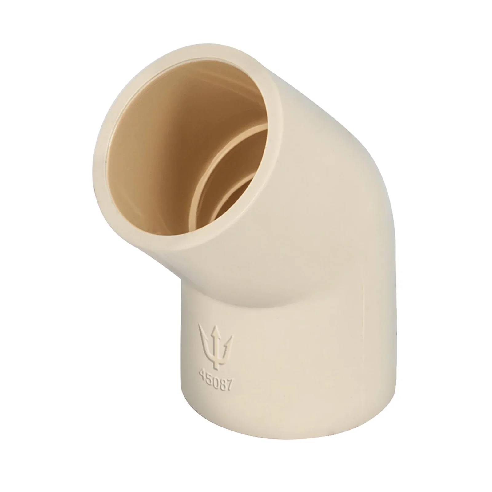 Codo 45° de CPVC de 3/4"