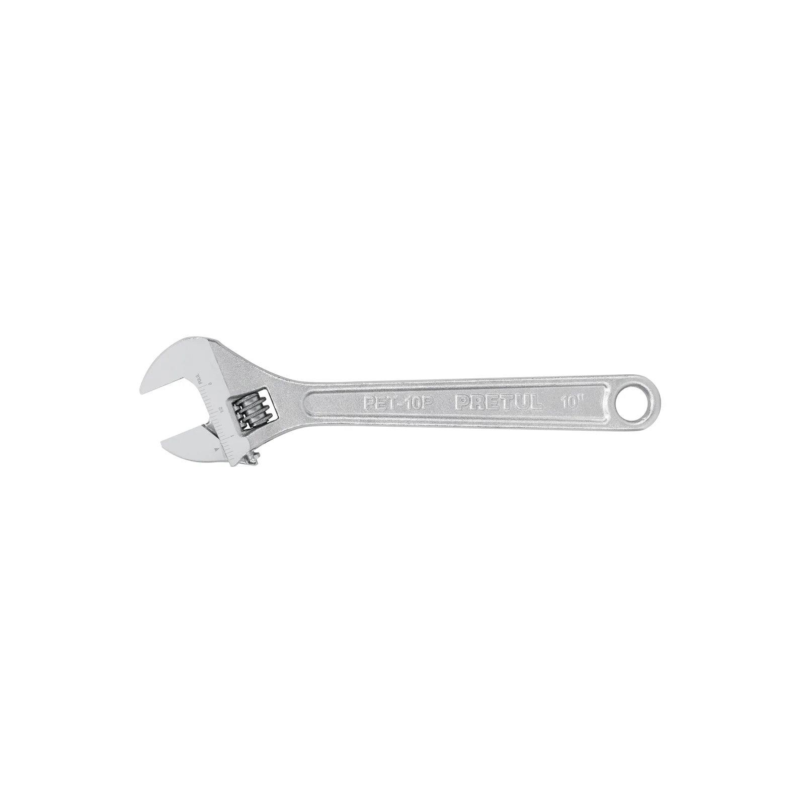 Llave ajustable (perico) 10" cromada