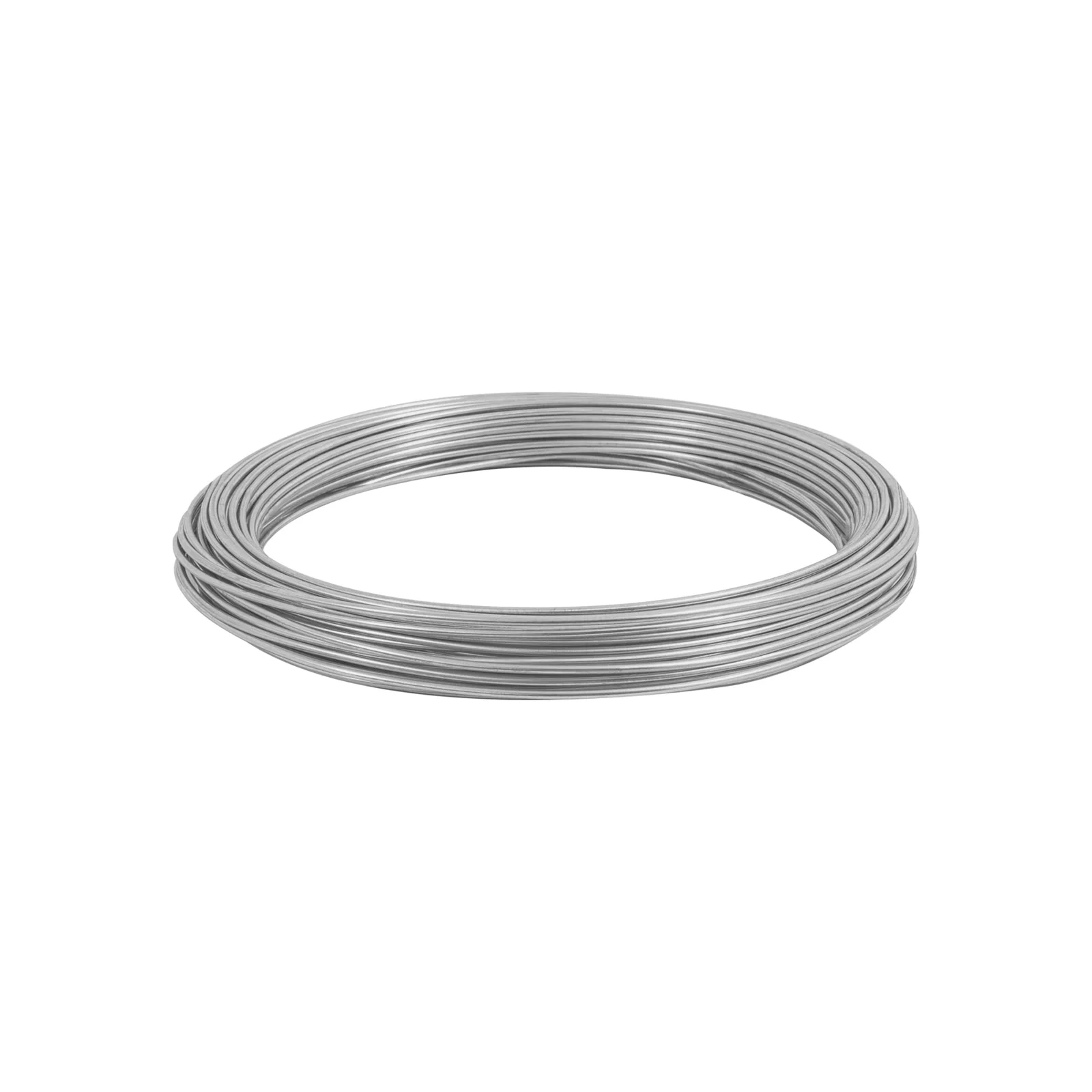 Rollo de 1 kg alambre galvanizado, calibre 12.5