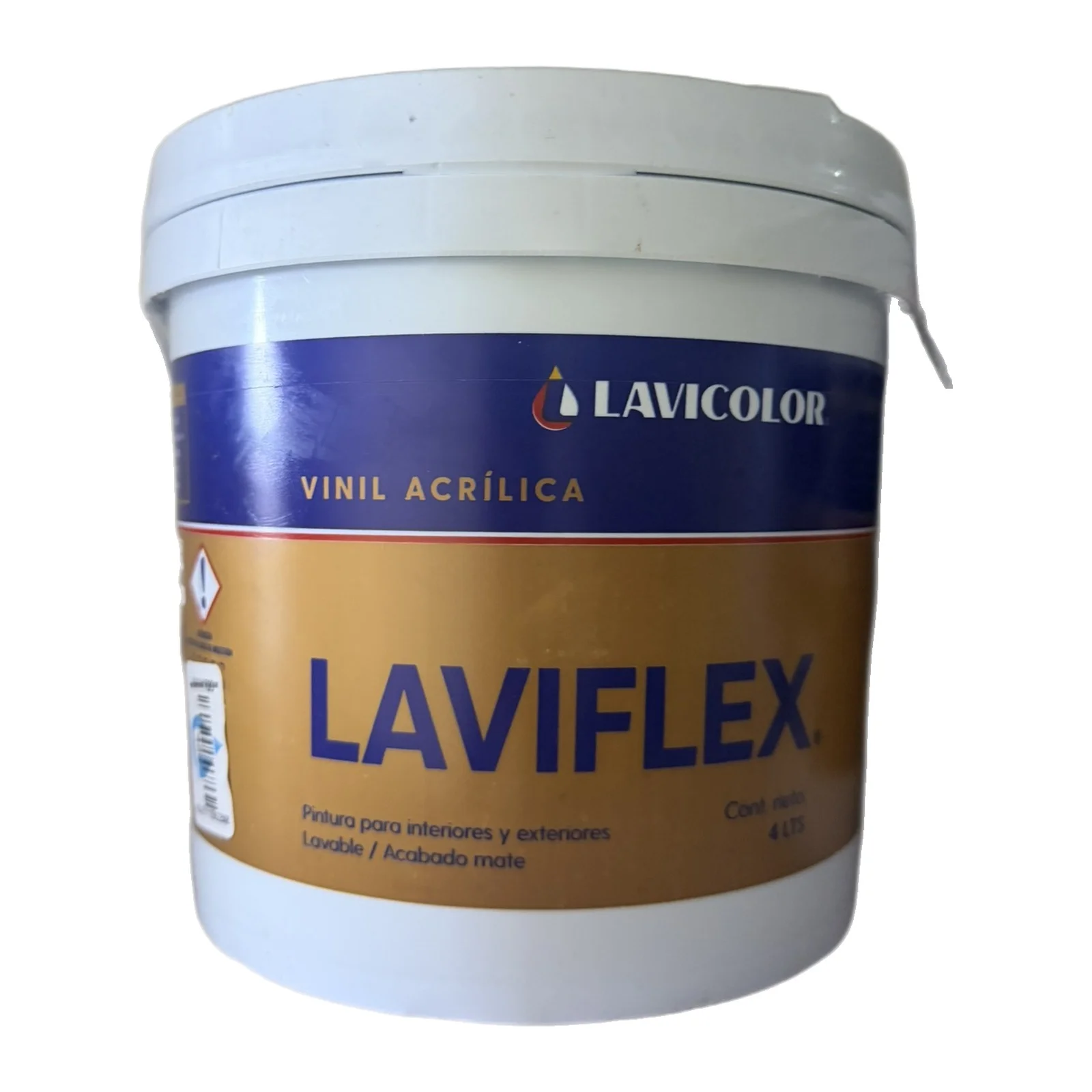 Pintura vinílica Laviflex Verde valle 4 L