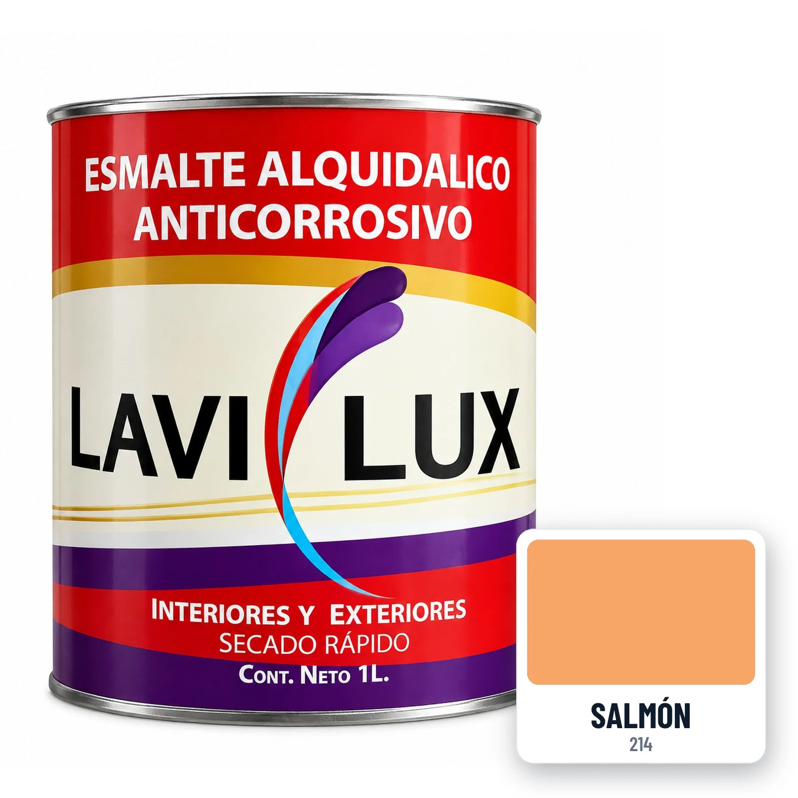 Esmalte Lavilux Salmón 1 L