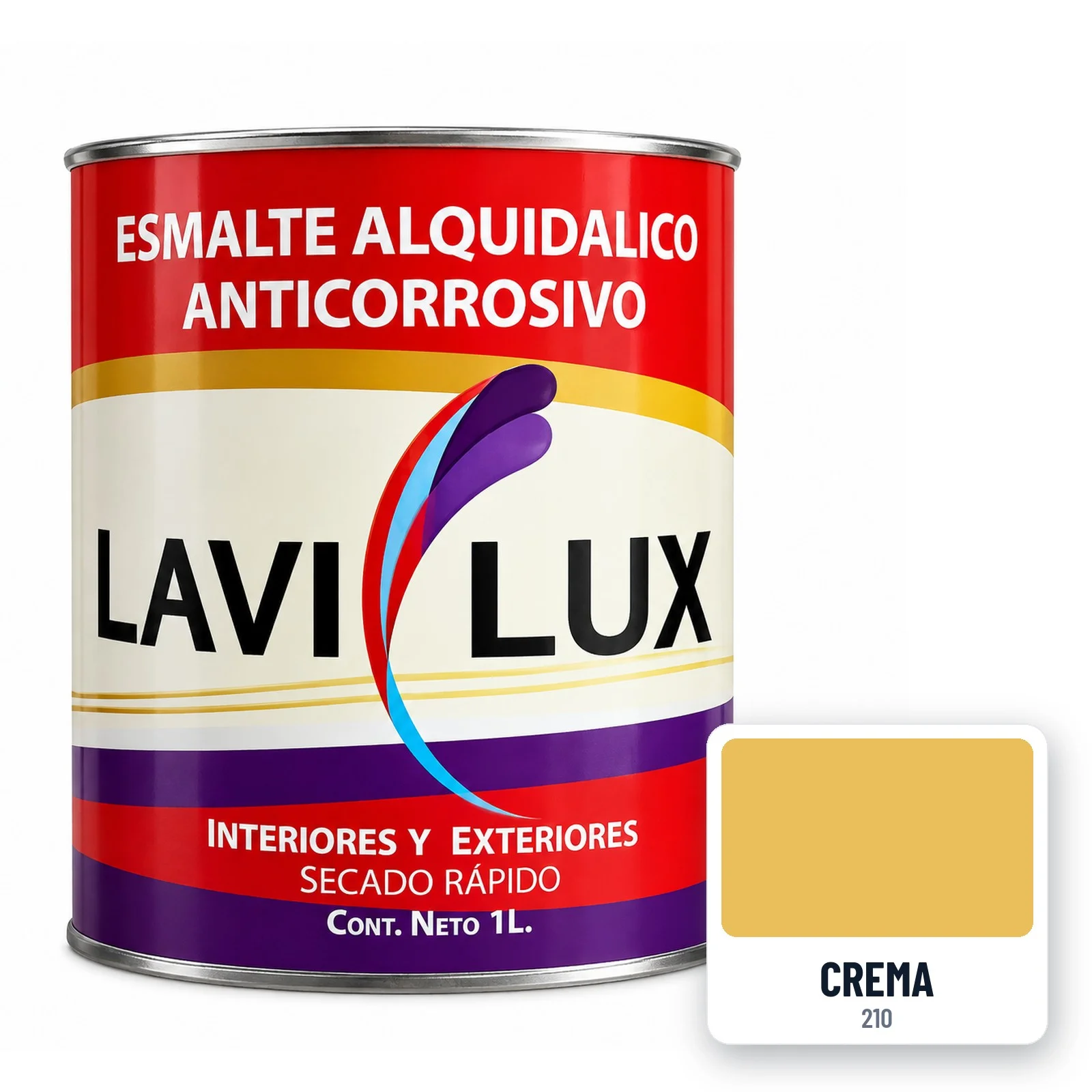 Esmalte Lavilux Crema 1 L